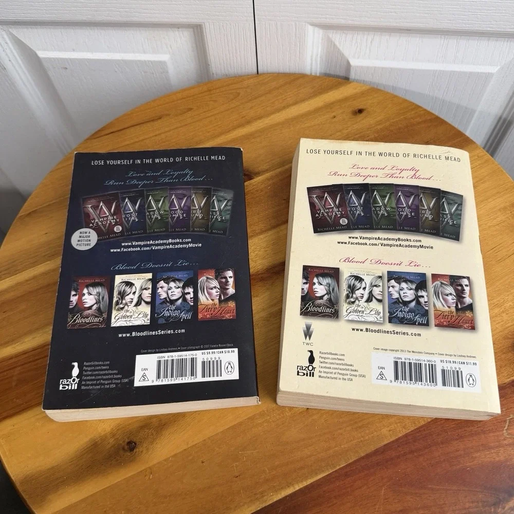 Vampire Academy Frost Bite 1 & 2 Richelle Mead Books Young Adult Fantasy Romance